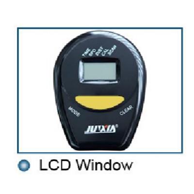 JX-7056 Exercise Spin Bike, Chain Drive Indoor Cycling Bike with 1.3'' LCD Display