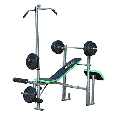 WM-203 Multi-use Adjustable Weight Bench with Low Row